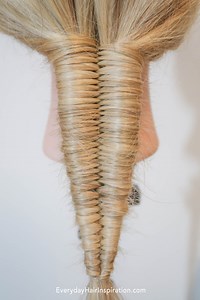 How To Infinity Braid Step by Step For Complete Beginners - Everyday Hair inspiration