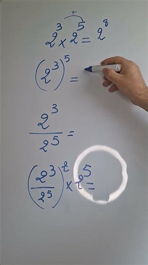 learn how to calculate math powers. main rules and tricks #mathtricks #mindteasers