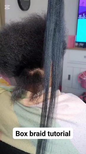 42K views · 758 reactions | Box braid tutorial for beginners﫶 #fblifestyle | Natty hair designs | Facebook