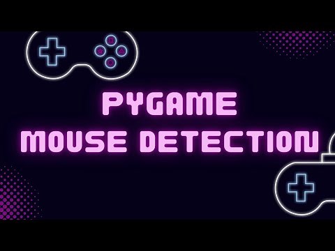 Detecting Mouse Input Events in Pygame