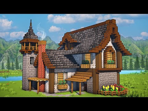 Minecraft: Simple Medieval House Tutorial