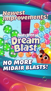 117K views · 3.1K reactions | Exploding midair isn’t exactly what we had in mind when we designed boosters, so, thanks to the latest changes, birds now land first, and then do what they do best!  We know this was affecting a lot of you Dreamies, so thanks for reporting it! Keep on blasting!  | Angry Birds Dream Blast | Facebook