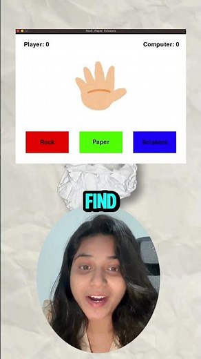 🎮 Build a Rock Paper Scissors Game with Python & Pygame