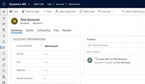 Using the New Modal Dialog to Open Forms in Dynamics 365 using Xrm.Navigation.navigateTo - Carl de Souza
