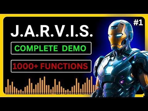 Create Your Own Jarvis AI from Scratch | Jarvis AI Project using Python | Jarvis Demo
