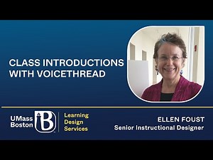 Class Introductions with VoiceThread