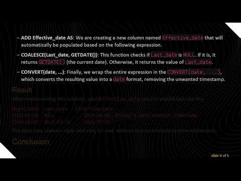 Removing 00:00:00:000 from Date Values in SQL