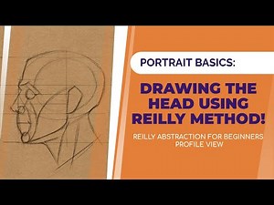 How To Draw The Head Using Reilly Method (Profile View)