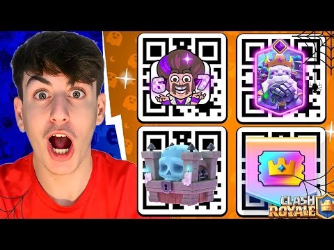 URGENT!! NEW FREE QR CODES for CLASH ROYALE EMOTE 67!