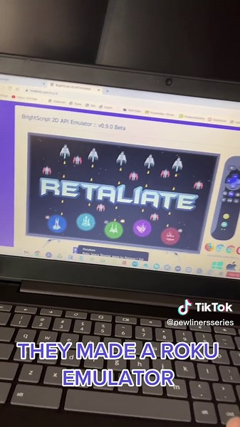 #roku #rokuos #emulator #emulators #rokugame #rokugames #retrilite #retrelite #brightscript #brightscripts #brs #brsemu #brs-emu