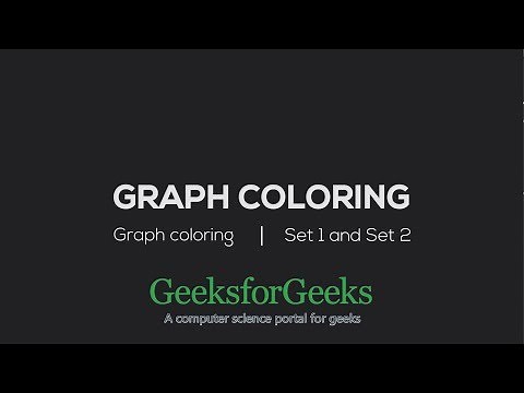 Graph Coloring | GeeksforGeeks