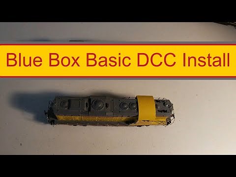 Basic DCC Decoder Install on Athearn Blue Box GP9 & SD9