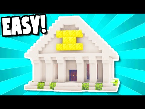 Minecraft: How To Make A Bank!