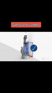 6.6K views · 67 reactions | Ladder Safety Tips https://bit.ly/40aFBfY | HSE Safety Training | Facebook
