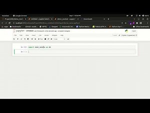 Python module creation and importing in Jupyter notebook