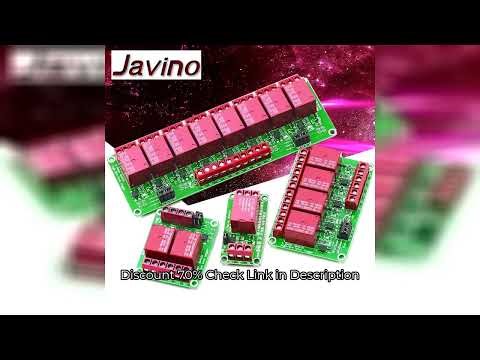 DC 5V 12V 24V 1 2 4 6 8 Channel Relay Module Board Shield with Optocoupler / High and Low Level Trig