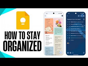 5 Tips for Using Google Keep to Stay Organized (Google Keep Tips and Tricks 2025)