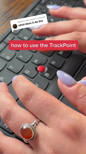How to Use the TrackPoint Efficiently on Lenovo Laptops