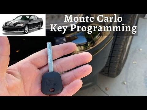 How To Program A Chevy Monte Carlo Key 2006 - 2007 DIY Chevrolet Transponder Ignition