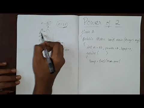 Check if a given number is a power of 2 | Java