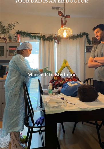 I mean...does this make us cool parents? 🤣 #healthcare #momsinmedicine #physicianassistant #doctor #marriedtomedicine