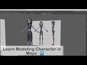 "Mastering Character Modeling in Maya: A Comprehensive Tutorial"
