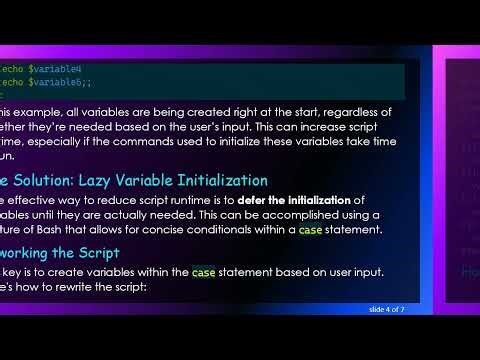 How to Conditionally Create Variables in Bash Using User Input