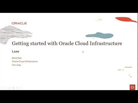 Getting Started with Oracle Cloud Infrastructure