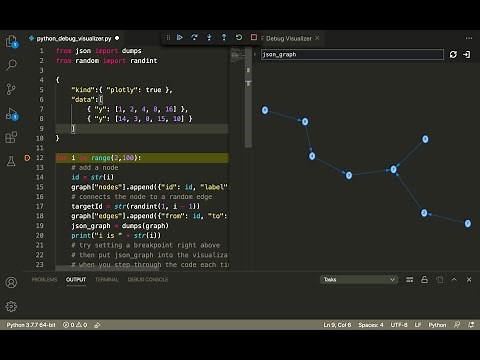 VSCode (Visual Studio Code) Debug Visualizer - Python Tutorial Demo