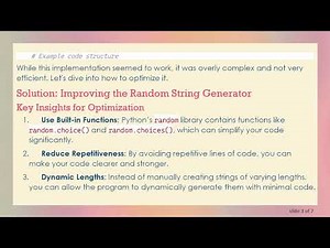 Optimizing Your Random String Generator in Python: Best Practices and Tips