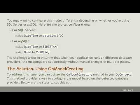 How to Configure Column Types in EF Core Based on Database Provider