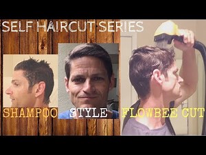 How to Flowbee cut your own hair | shower style routine tutorial