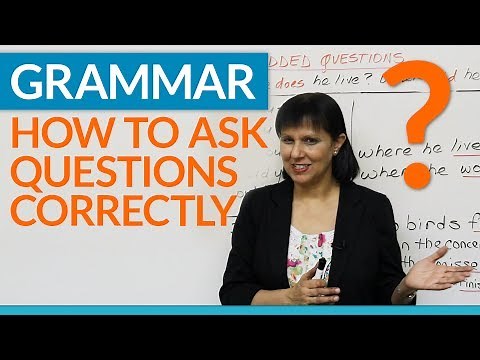 How to ask questions correctly in English — Embedded Questions