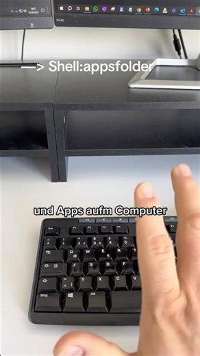 Shell:appsfolder öffnet Ordner mit allen Programmen die unnötigen die Speicherplatz fressen #pctip