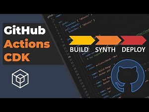 AWS CDK CICD with GitHub actions - full course - Python/TypeScript