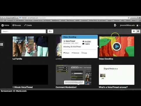 Using VoiceThread in Your Classroom