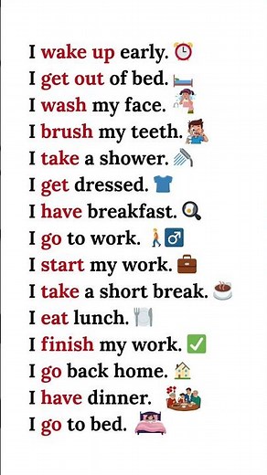 Daily English Sentences with “I” 💬 | Learn to Speak Naturally for Beginners