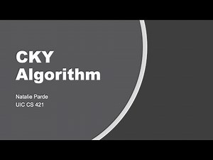 CKY Algorithm