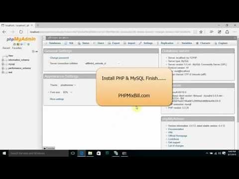 How To Install MySQL and PHP on IIS Windows 10