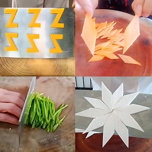 Knife Skills - Basic sliced vegetables - Vegetables Cutting Techniques - How To Cut Vegetables Like AChef | Crafts DIY