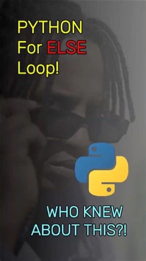 Python's For WHAT Loop 🤯?! (Nobody Talks About This)