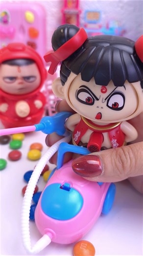 Satisfying with Unboxing Nezha Cute ASMR Cleaning Videos #nezha #asmr #unboxing #satisfying