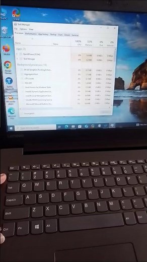 I Opened Task Manager on Windows