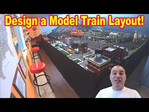 How To Design a Model Train Layout! with SCARM software