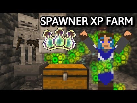 EASIEST Mob Spawner XP Farm Tutorial (Java & Bedrock) - Minecraft 1.20