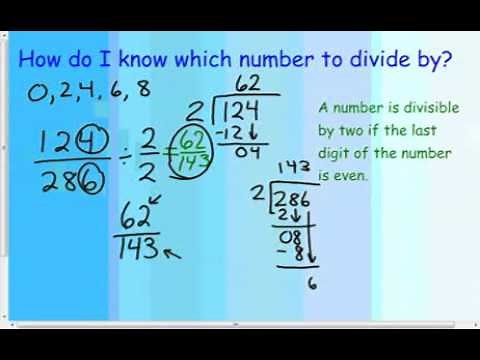 Simplifying Large Fractions