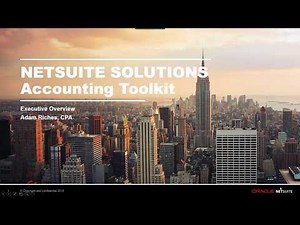 NetSuite Accounting Toolkit Overview