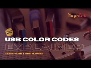 USB Color Codes Explained: Identify Ports & Their Features