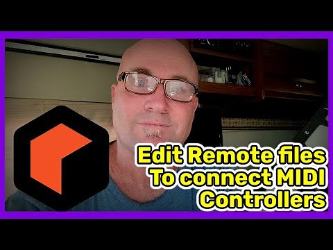 Custom map MIDI controller in Reason 12. Edit your Remote file and connect Combinator tutorial