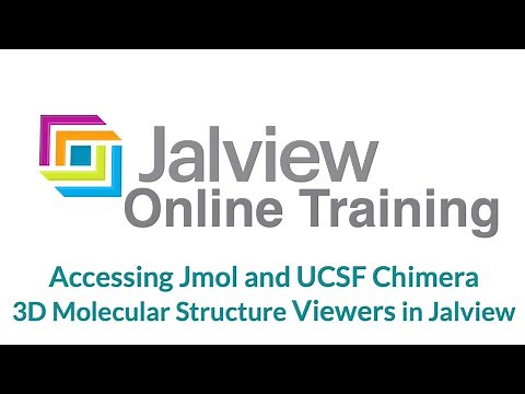 3D Molecular Structure Jmol and UCSF Chimera viewers in Jalview